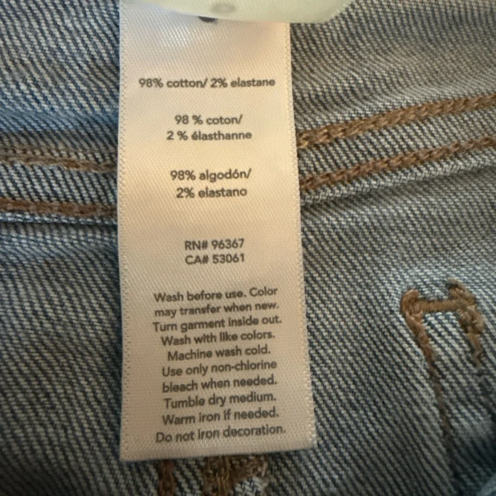 Oshkosh Girls 6 Button Fly Jean Skirt